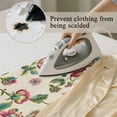 thumbnail image 5 of ZIATUBLES Vintage Hummingbird Flower Print Foldable Ironing Mat for Table Top, Multifunctional Ironing Blanket Portable Ironing Board Alternative for Travel, 31.5" x 19.6", 5 of 7