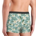 thumbnail image 4 of Kdxio Men's Boxer Briefs with Lilies Flowers Print - Comfortable and Breathable Underwear for Everyday Wear, 4 of 7