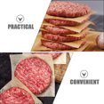 thumbnail image 4 of 500 hojas de papel cuadradas para prensar hamburguesas, antiadherentes, para separar galletas., 4 of 6