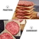 thumbnail image 4 of 500 hojas de papel cuadradas para prensar hamburguesas, antiadherentes, para separar galletas., 4 of 6