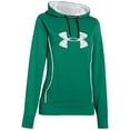 thumbnail image 2 of Under Armour Cold Gear Ladies Storm Water Resistant Hoodie Neon Pink L, 2 of 3