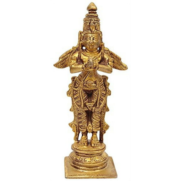 Exotic India Garuda - Brass Statue