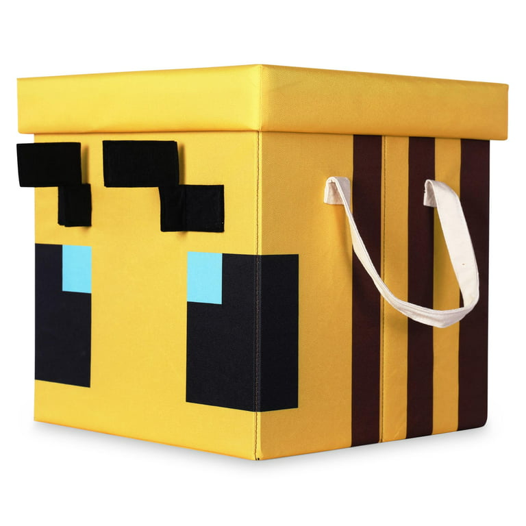 Minecraft Bee 15 x 15 Inch Fabric Storage Bin