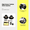 thumbnail image 3 of Abbraccia Alarma de auto con altavoz potente., 3 of 6