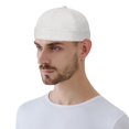 thumbnail image 4 of vlrwzc Brimless Hat Breathable Skull Cap Mesh Beanie Hat Casual Unisex Fisherman Cap Summer Brimless Skull Cap, 4 of 7