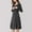 Dark Gray, variant on Halloween Clearance TMOYZQ Womens Maternity Nursing Nightgown Casual Crew Neck Long Sleeve Zipper Breastfeeding Dress Lightweight Solid Color Double Layers Pregnancy Dress