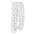 thumbnail image 1 of ShomPort Maternity Fuzzy Pajama Pants Cute Soft Lounge Pant Winter Warm Fleece Long Pants Thick Sleepwear Pant, 1 of 3