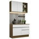 thumbnail image 2 of Cocina Integral 120cm Marrón/Blanco Glamy Madesa 08, 2 of 5