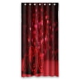 thumbnail image 1 of ABPHQTO Ramo de rosas Corazones San Valentín Cortina de ducha de poliéster impermeable y ganchos 90x180 cm, 1 of 1