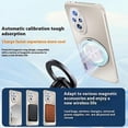 thumbnail image 5 of For Honor 200 5G Case Compatible with MagSafe Kickstand TPU PC Heat Dissipation Phone Cover - Black, 5 of 5