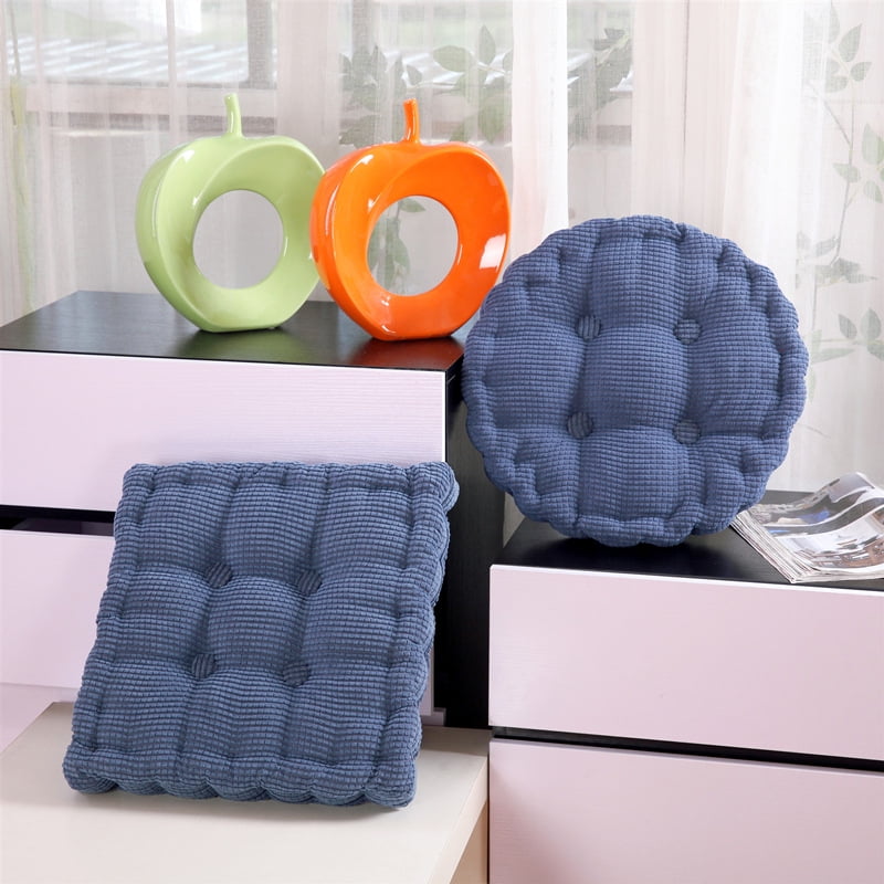 24''x24'' Chair Cushion Seat Pads Chair Soft Cushion Pads Silky Corn