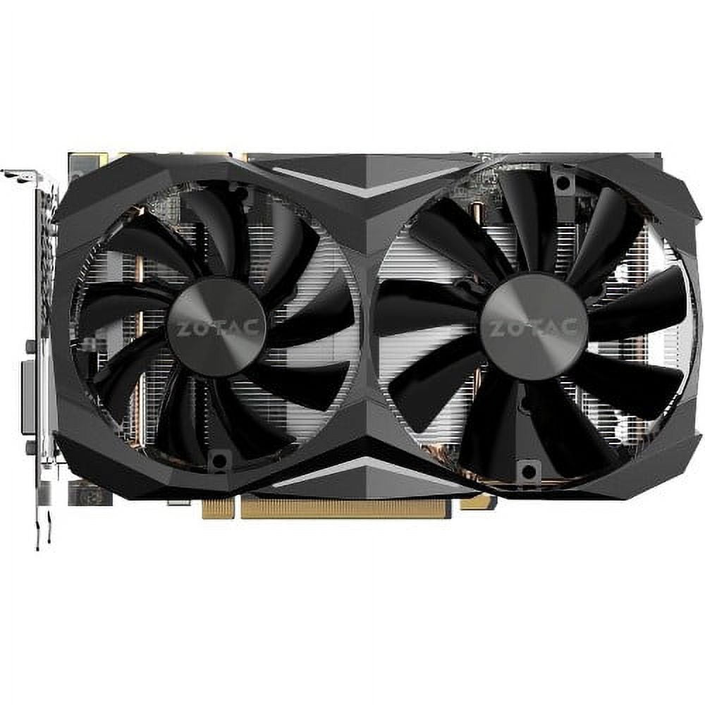 Zotac GeForce GTX 1080 Ti Graphic Card - 1.51 GHz Core - 1.62 GHz Boost Clock - 11 GB GDDR5X - Dual Slot Space Required - 352 bit Bus Width - Fan Cooler - OpenGL 4.5, DirectX 12 - 3 x DisplayPort - 1