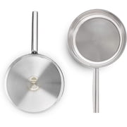 Wealers 8pc Camping Cookware Set Stainless Steel Pots and Pans with Travel Tote Bag
