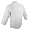 thumbnail image 2 of BJJ Jiu Jitsu Gi Jacket Top Only, 100% cotton Preshrunk, Single weave White Top, 2 of 3