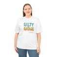 thumbnail image 4 of Sweat Free Zone: Unisex Performance Tee Salty and Savage Beach, 4 of 4