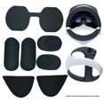 thumbnail image 3 of Juego de tapas protectoras de silicona para lentes de control de realidad virtual suave para PS VR 2, color blanco, 3 of 5