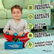 My First Flybar Foam Pogo Jumper for Kids Age 3 and Up, Toy for Boys and Girls – Blue LED