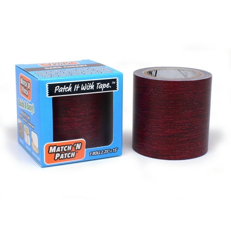 - Match 'N Patch Dark Cherry Wood Repair Tape, 2.25 in. x 15 ft