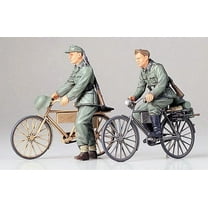 Tamiya 35240 WWII German Soldiers with Bicycles 1/35 Scale Plastic Model Figures