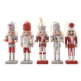 thumbnail image 2 of Figuras Cascanueces Navidad 5 PPC Soldados Decoraciones Navideñas, 2 of 9