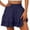 Purple, variant on Zynviq Womens Casual Shorts High Waisted Ruffled Tiered Solid Flowy Shorts Womens Comfy Shorts L
