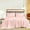 Pink, variant on 500 Thread Count 4 Piece Quality Sheet Set 15 Inch Deep Pocket 100% Egyptian Cotton Color Pink Stripe Size California King