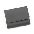 thumbnail image 2 of Modstep Leather Small Wallet Purses for Women Men ID Window RFID Blocking Bifold Credit Card Holder Students Portable Pocket Grey, 2 of 5