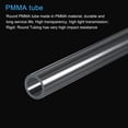 thumbnail image 4 of Uxcell Acrylic Pipe Rigid Round Tube for Lighting, Models, Plumbing, Crafts 12mm x 16mm, 4 of 6