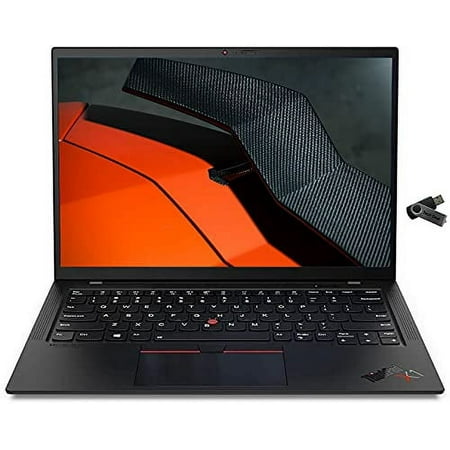 Lenovo Latest ThinkPad X1 Carbon Gen 9 Ultrabook,14.0" FHD Non-Touch Screen IPS 400 nits,i5-1135G7,16GB RAM, 512G PCIe SSD, Backlit Keyboard, Fingerprint Reader, USB-C,Win 11 Pro | TD 32G USB