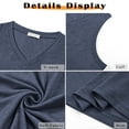 thumbnail image 4 of MOSHU 3 Pack Tank Tops for Women V Neck Sleeveless Women Shirts Flowy Loose Fit Tops Summer Outfits, 4 of 8