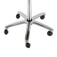 thumbnail image 3 of Rolling Salon Beauty Tray Cart With Hair Extension Tool Tray Black Max Load-Bearing Capacity 44lbs Height Range 27.56-43.3in for Beauty Salons, Studios, Shops, 3 of 12