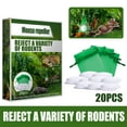 20 PCS Peppermint Oil Rat Repellent for House Repel Mice and Rats Rodent Control