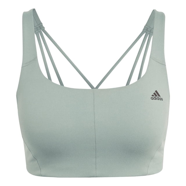 Top adidas Mujer Dama Entrenamiento Coreflow Verde verde claro XS