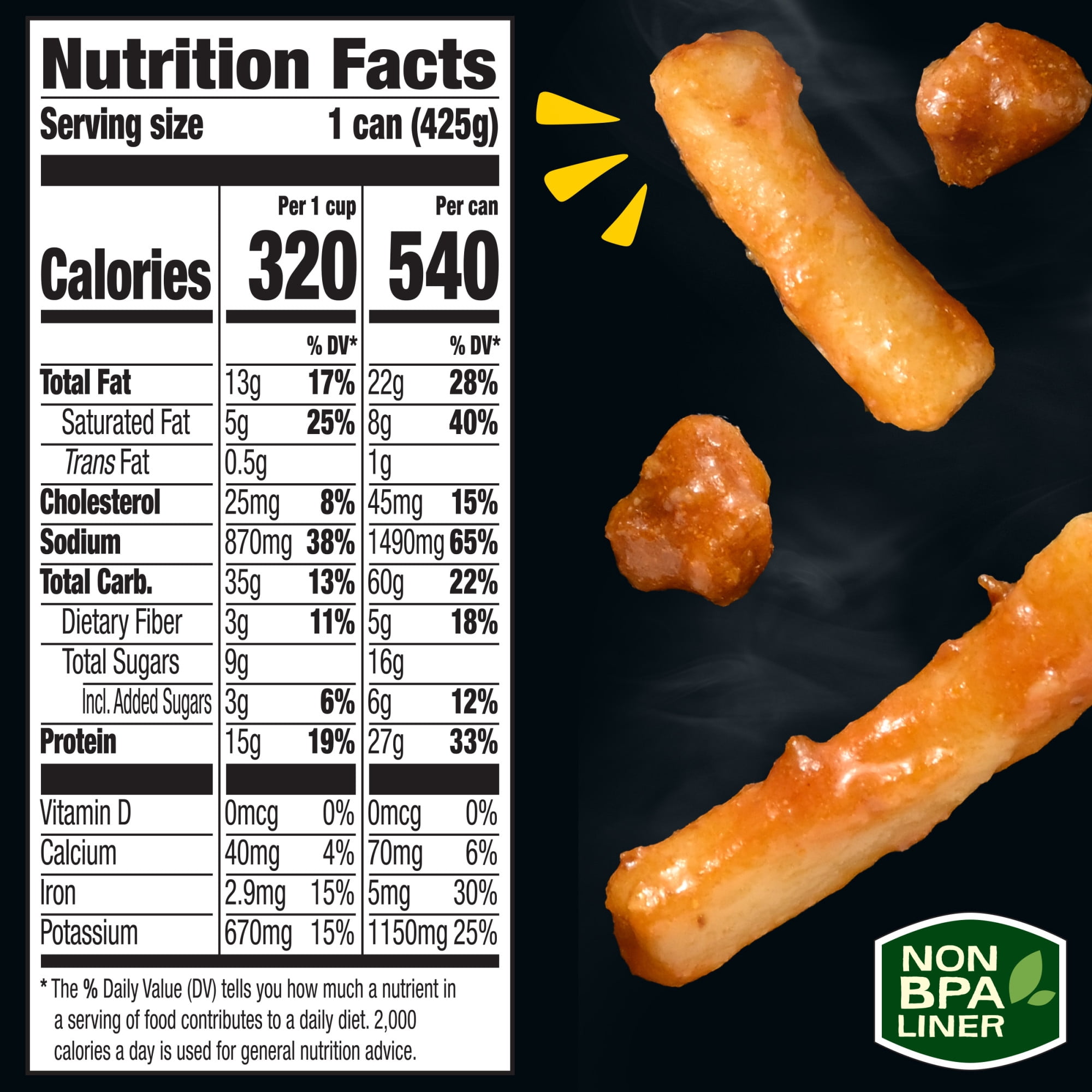 (6 pack) Chef Boyardee Protein Beefaroni, 15 oz Can