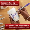 thumbnail image 4 of Sharpie Permanent Markers, Fine Point, Assorted Colours, 5 count, 4 of 5