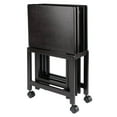 thumbnail image 4 of Allen 5pc Snack Table Set in Coffee Finish, 4 of 9