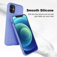 thumbnail image 4 of LAUDTEC Silicone Kickstand Case Compatible with iPhone 11 case(6.1 in) Vertical and Horizontal Stand Hand Strap Metal Kickstand(Light Purple), 4 of 6