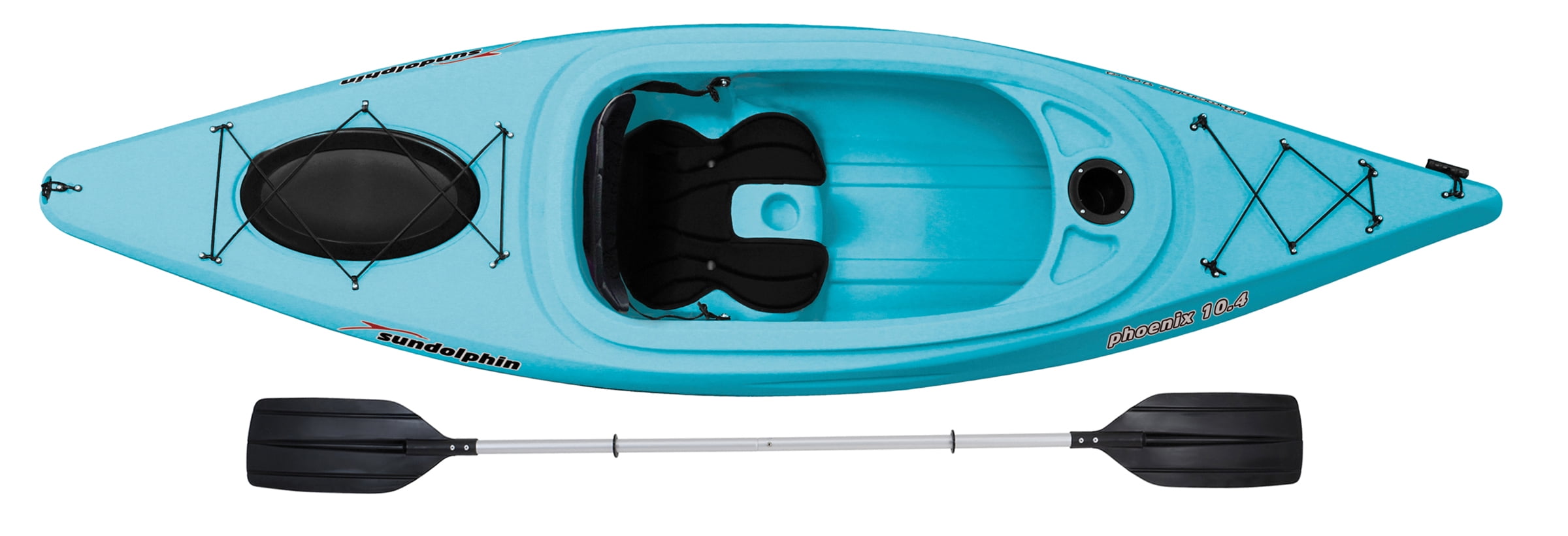 Sun Dolphin Phoenix 10 4 Sit In Kayak Sea Blue Paddle Included Walmart Com Walmart Com