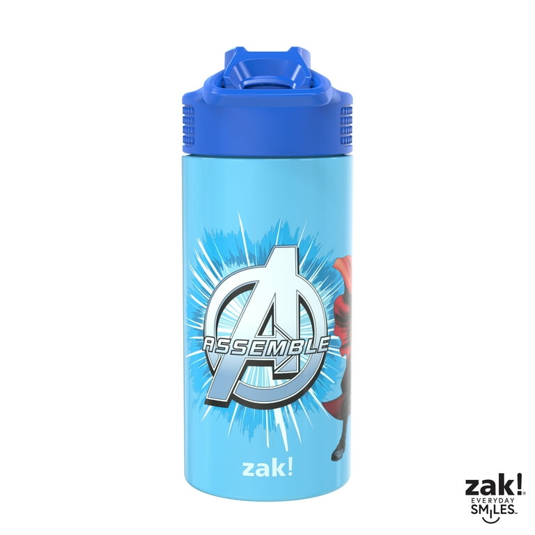 Zak Designs 14oz Recycled Stainless Steel Vacuum Insulated Kids' Water Bottle 'Paw Patrol
