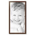 thumbnail image 2 of ArtToFrames 18x36 Inch Walnut Picture Frame, This Brown Wood Poster Frame is Great for Your Art or Photos, Comes with 060 Plexi Glass (4096), 2 of 8
