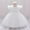 White, variant on NAISIBABY Toddler Girls Princess Dress 2T, Back Bow Zipper Tutu Mesh Ruffles Sleeve Pageant Birthday Wedding Party Dress White
