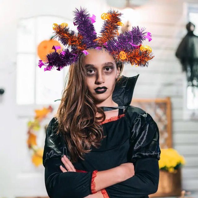 Fiudx Acentos De Decoración Del Hogar Diadema De Halloween Para Mujeres Y Niñas, Decoraciones De Halloween Para El Cabello, Accesorios Para El Cabello De Halloween, Diadema Con Cabeza Cortada Ofertas