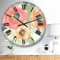thumbnail image 2 of DesignArt Horloge Murale Grande Multicolore Buttercup II, 2 of 2