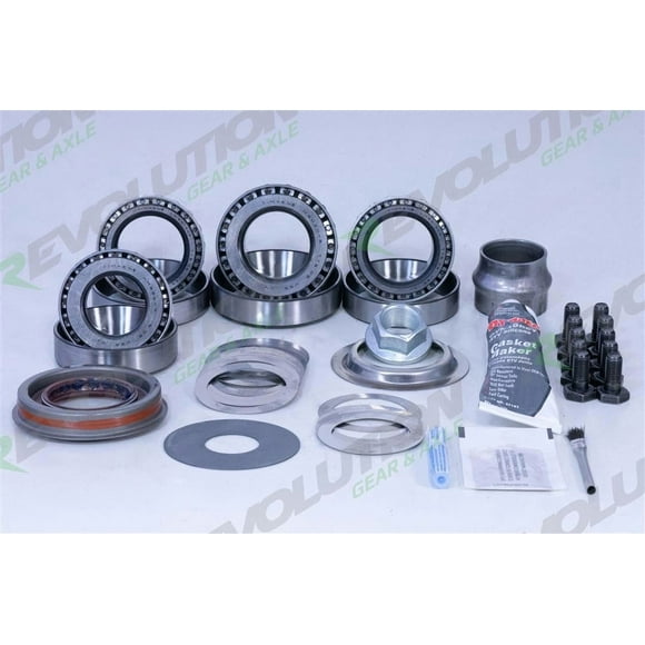 Fits 2007-2015 Jeep Wrangler JK Revolution Gear and Axle Differential Ring and Pinion Installation Kit 35-2050 DANA 30 JK Style Reverse Rotation Front Axle