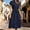 Navy, variant on NTACZA Summer Dresses Casual Midi Collared Ruched Waist Short Sleeve Shirt Dress Vacation Size L
