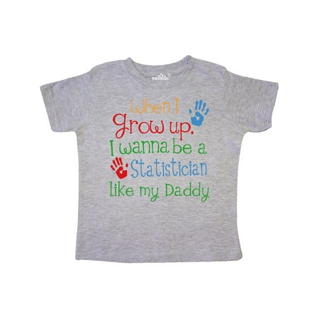 

Inktastic Statistician Like my Daddy Gift Toddler Boy or Toddler Girl T-Shirt