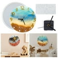 thumbnail image 2 of Clock Silicone Mold Clock Alarm Resin Mold Round Timer-Epoxy Casting Mold for DIY Resin Crafts Home Wall Decorations, 2 of 16