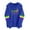 Blue, variant on QSAWXQZ Women's Carnival Hoodie Drawstring Color Block Long Sleeve Letter Graphic Pullover Top with Pocket Beige XL