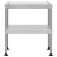 thumbnail image 2 of vidaXL Table for Oven Smoker 15.7"x11"x17.5" Galvanized Steel, 2 of 5