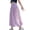 Purple, variant on SHTXOZHI Girls Wide Leg Pants Elastic High Waisted Workout Pants Breathable Lightweight Flowy Going-Out Bottoms